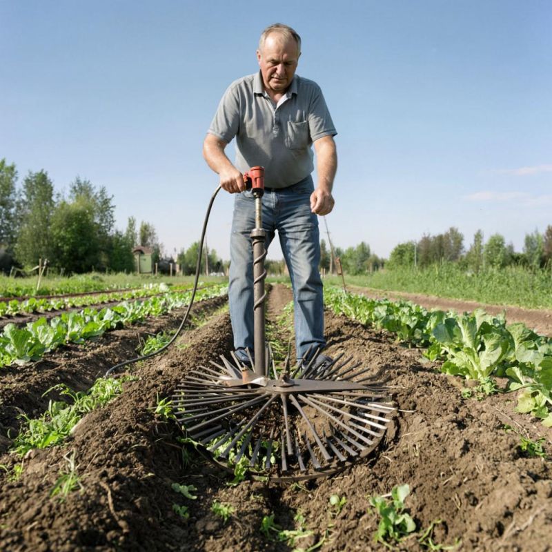 Как шуруповерт превращает прополку в легкую задачу