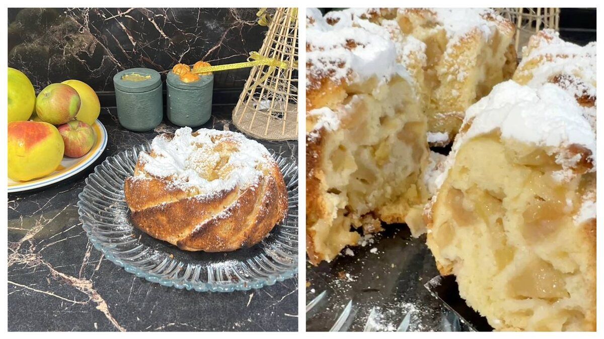 Яблочная шарлотка: быстро и вкусно для всей семьи