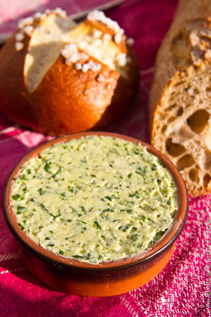 Уникальное масло с зеленью