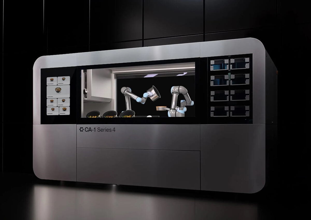 Как робот готовит 120 блюд в час на немецкой кухне