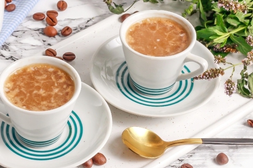 Необычный кофе со сметаной