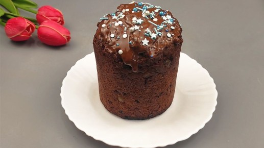 Шоколадный кулич без дрожжей: быстро и просто