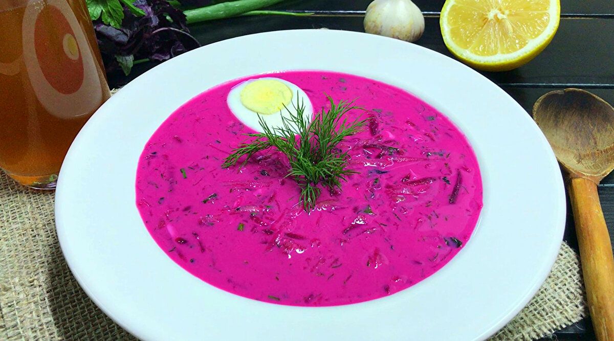 Холодный свекольник: освежающий суп для жарких дней