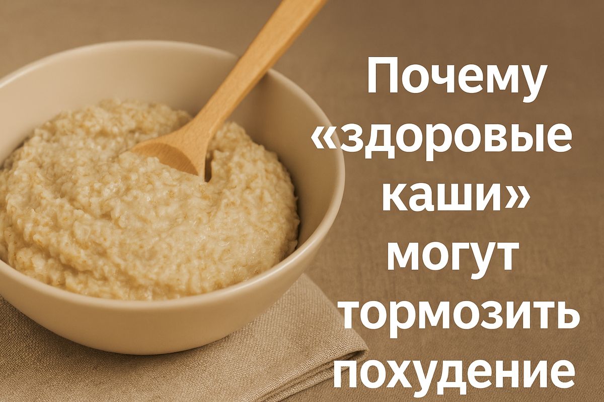 Почему каши могут мешать похудению после 50 лет