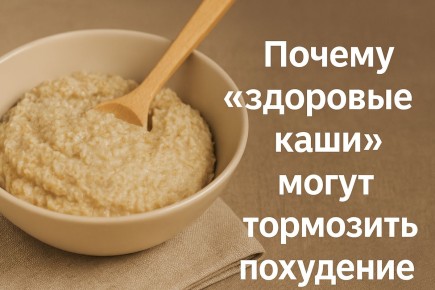 Почему каши могут мешать похудению после 50 лет