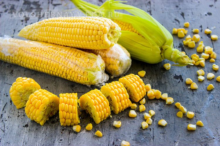 Как правильно заморозить кукурузу на зиму