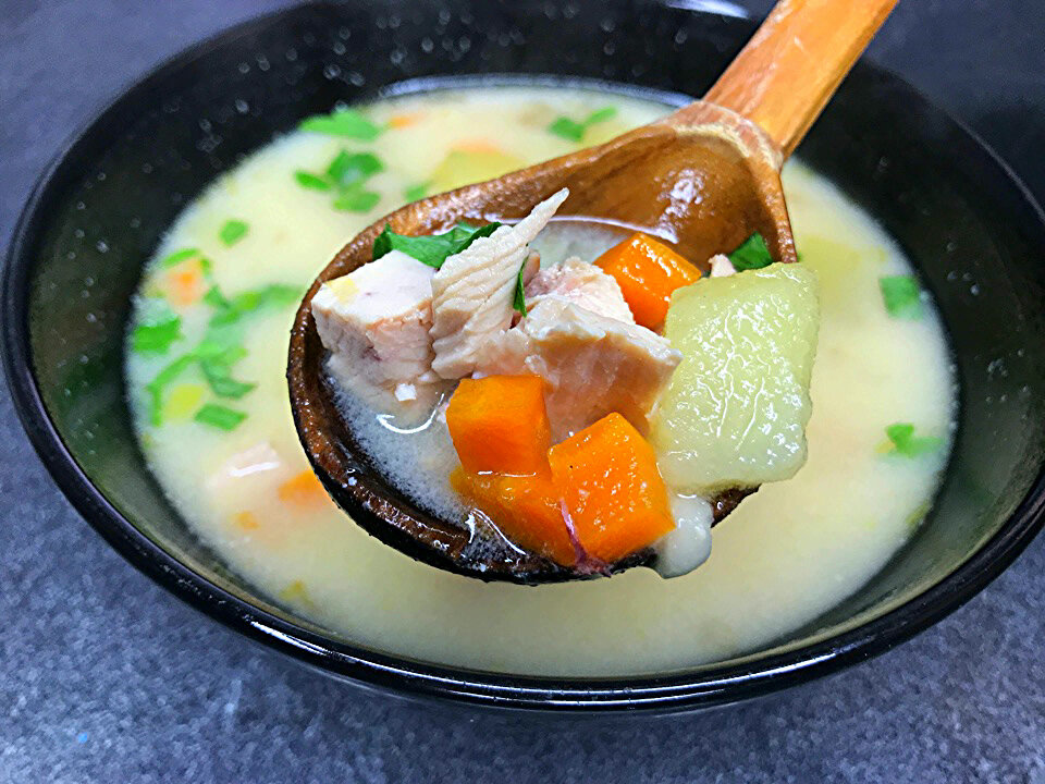 Простой способ приготовления ароматного супа с мясом за 15 минут