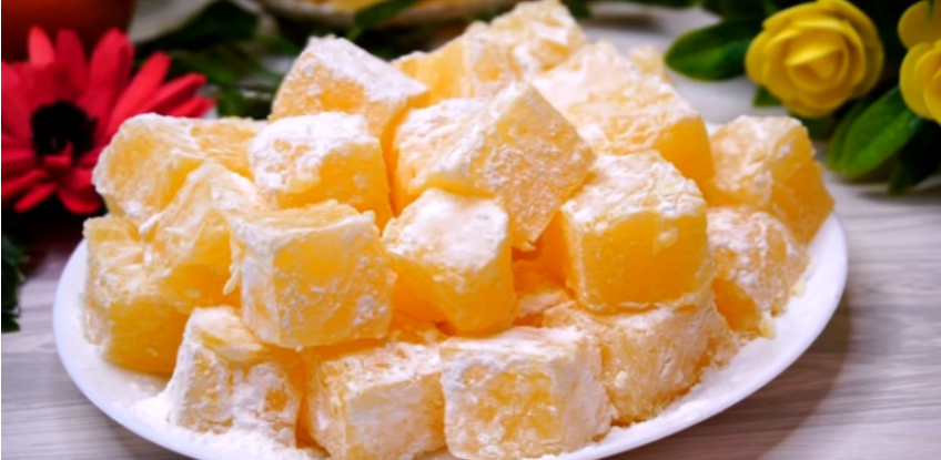 Простой и вкусный рахат-лукум: как приготовить восточные сладости за 15 минут