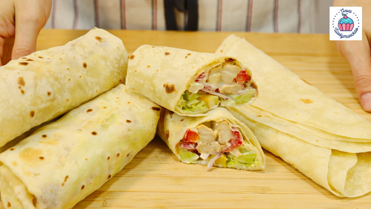 Как приготовить тонкий лаваш и вкуснейшую шаурму в домашних условиях