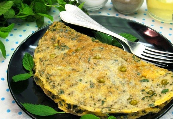 Удивительный омлет с мятой и сыром: новый взгляд на завтрак