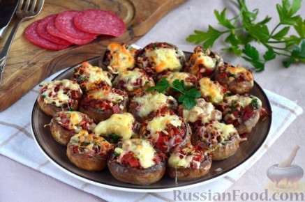 Вдохновляющие грибные закуски: эксперименты с шампиньонами