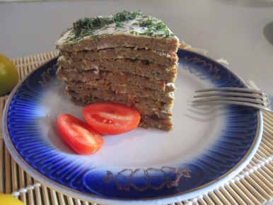 Как приготовить печеночный 'Наполеон', который понравится всем