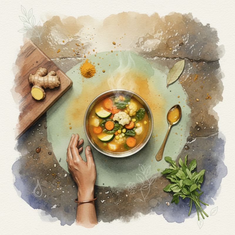 Весенний суп за 20 минут: как теплый обед оживляет пищеварение после зимы