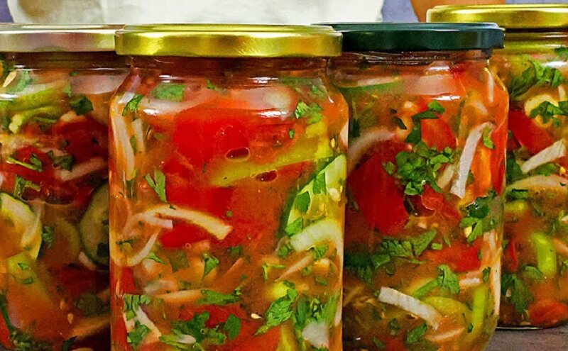 Витаминный овощной салат на зиму: насыщаем организм витаминами