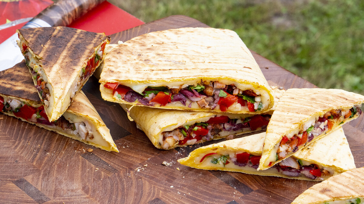 Вкусные кесадильи с сыром за 5 минут, которые понравятся всем