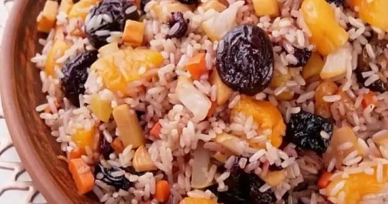 Плов с сухофруктами