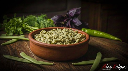 Малахто из аджарской зелёной фасоли — прохлада лета в закуске круглый год