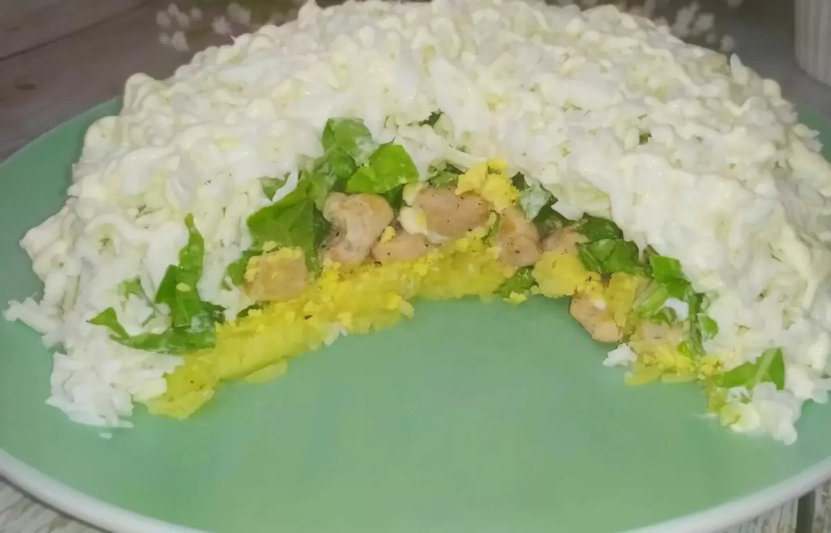 Салат «Невеста»: праздничное объединие свежести и вкуса