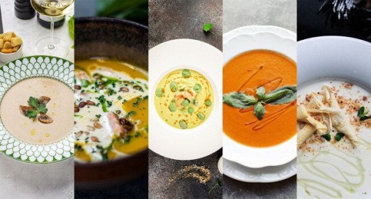 Согревающие крем-супы для осеннего уютного вечера