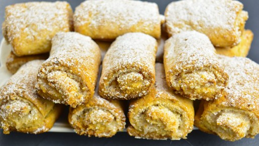 Необычное творчество: творожные трубочки для гурманов