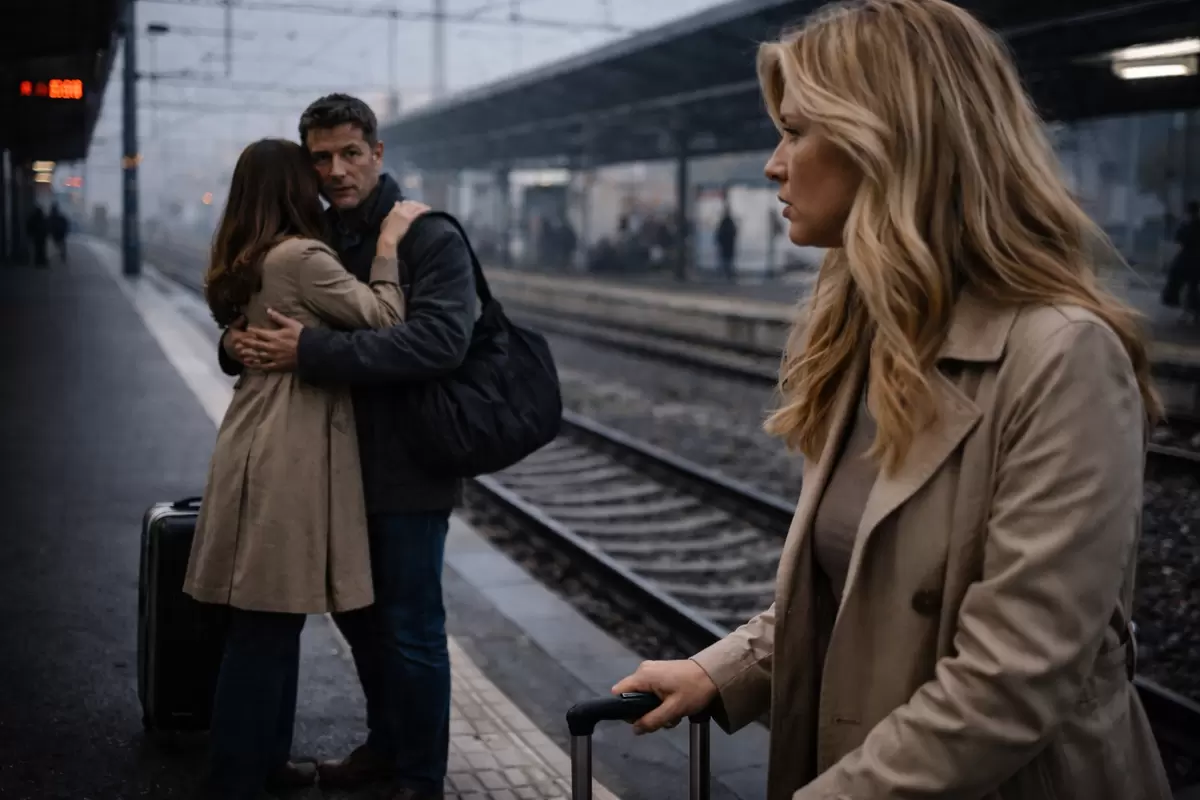 Неожиданная встреча на перроне: секреты и обман в отношениях