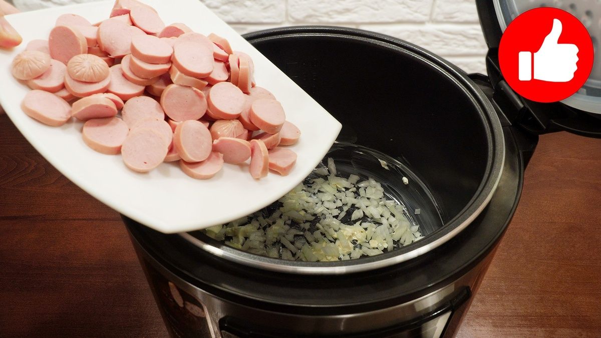 Гречка с сосисками в мультиварке: простой и вкусный рецепт для любого времени суток