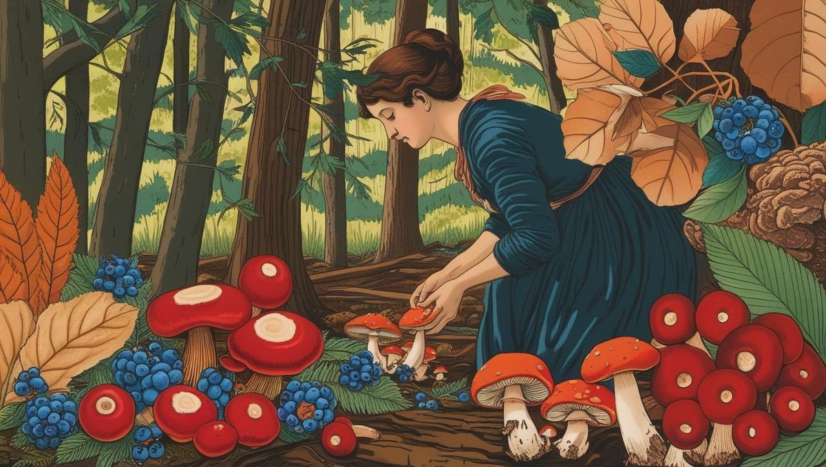 Грибное наследие: открытие древних секретов грибов в старых книгах
