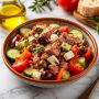 Особый греческий салат с тунцом: свежесть и вкус в одной тарелке