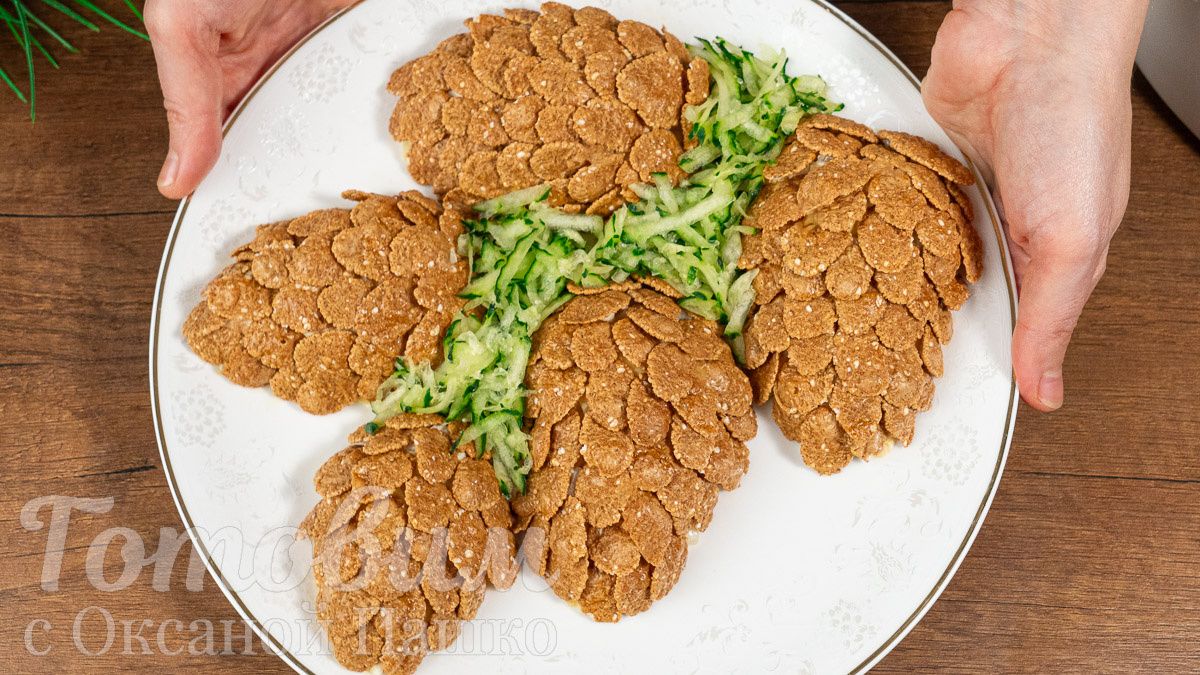 Эстетика и вкус: салат Сосновые Шишки на ваш праздничный стол